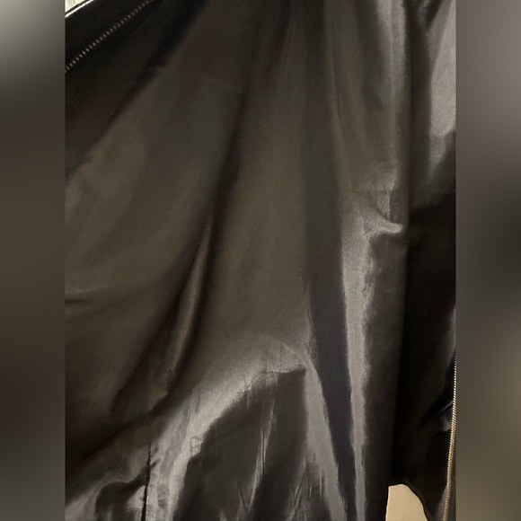 VINTAGE LEATHER JACKET/SHACKET - Picture 4 of 5